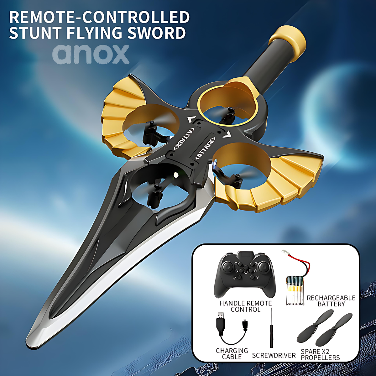 Stunt Remote Control Toy Fighter Plane