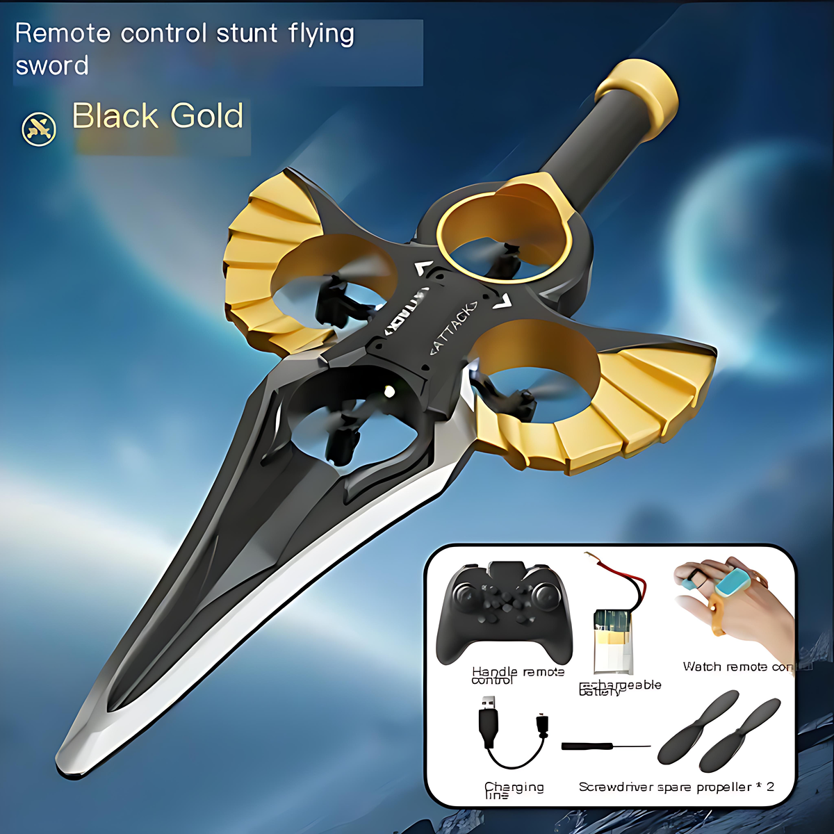 Stunt Remote Control Toy Fighter Plane